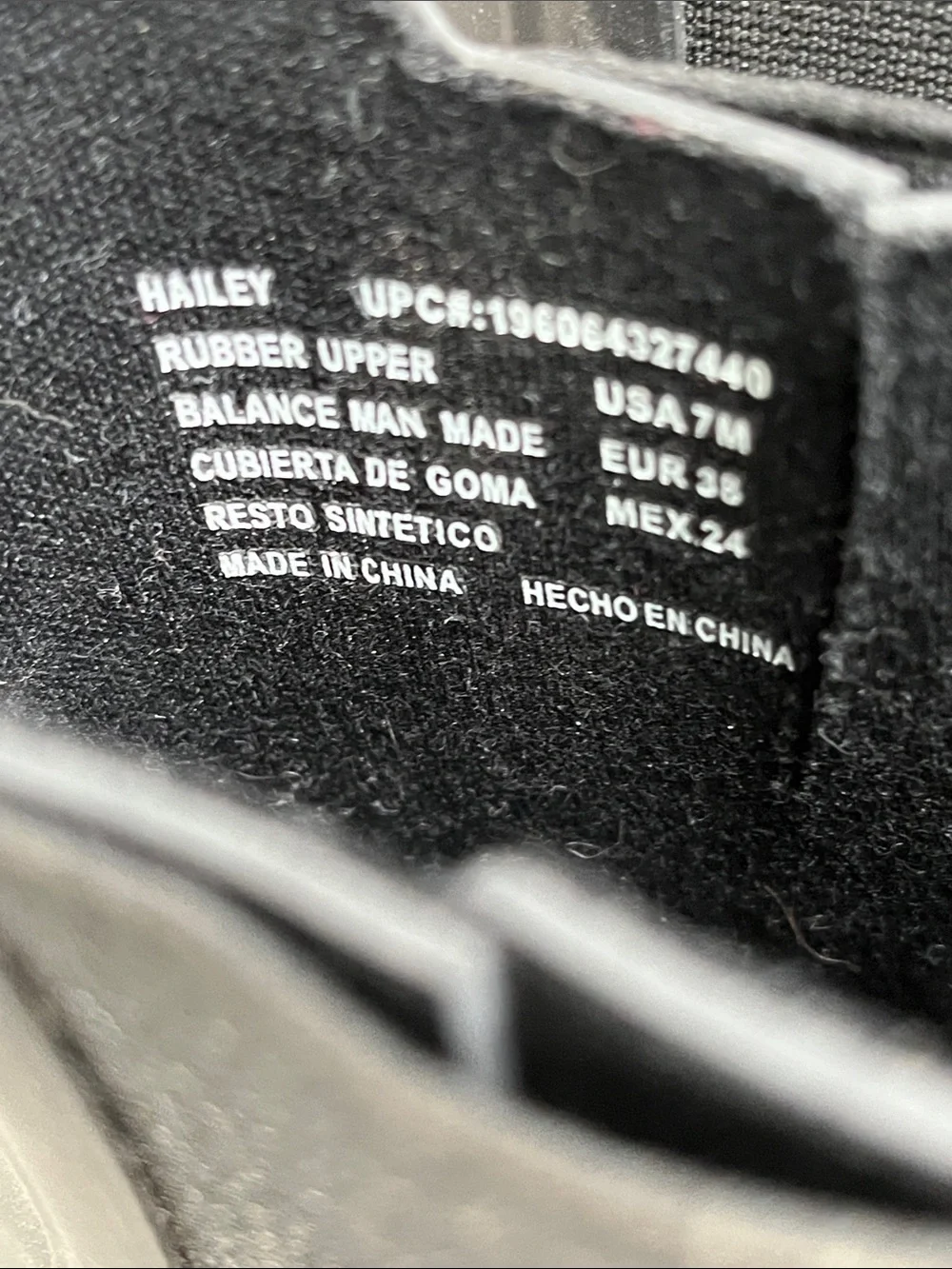 Eddie Bauer Hailey Black Rubber Chelsea Rain Boots Women's Size 7 Like New
